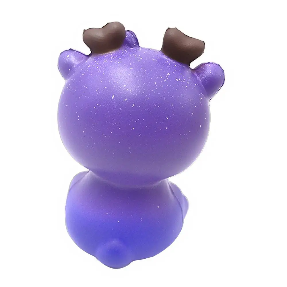Kawaii starry sky fawn elk deer puni maru squishy scented jumbo toys foam manufacturer squishies animals SQUISHY TOY