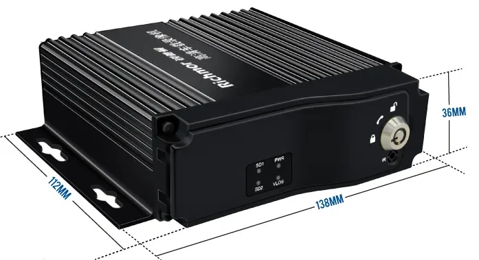 Автомобильный Черный Ящик 4g mdvr мобильный видеорегистратор 4 канала 1080p dvr Размер moni подходит для такси автобус грузовик транспортных средств cctv GPS WIFI