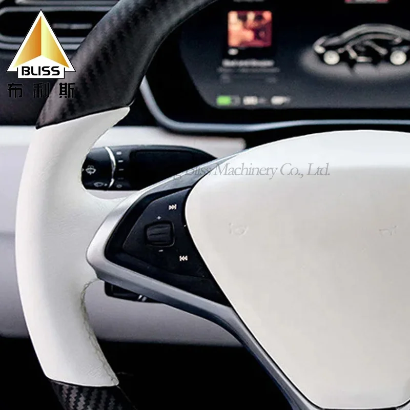 Personal Car Car Steering Wheel Cover Leather Steering Wheel Tray Steering Wheel For Tesla Model S