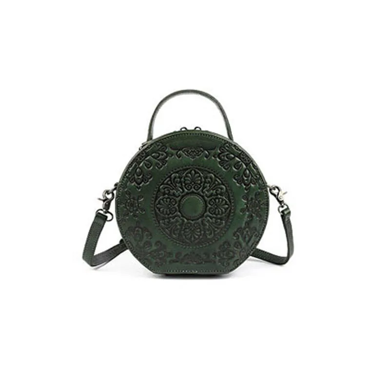 Factory Direct Sales Handbag Circle Purse Women Shoulder Bag Crossbody Round Indonesia