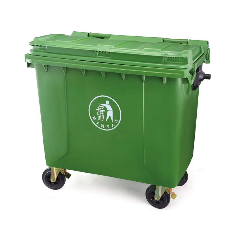 13 64 96 Gallon 660 Liter Medical Hospital Trash Garbage Can Waste Bins With Wheels