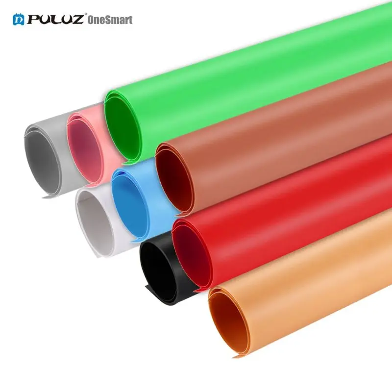 Оптовая продажа цена PULUZ фотографии без швов фотосъёмка фон ПВХ бумага фото реквизит фон для студийной съёмки в комплекте