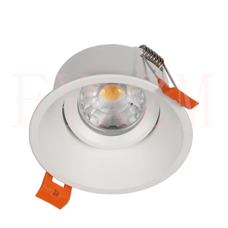 New Recessed LED Spot Light MR16 GU10 White Round Square Shape Fixture Frame