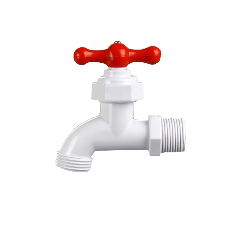 Southeast Asia Classic Wall Mounted Single Handle Plastic Faucet Water Tap In Basin Faucets Color Plastic PVC POLO Faucet