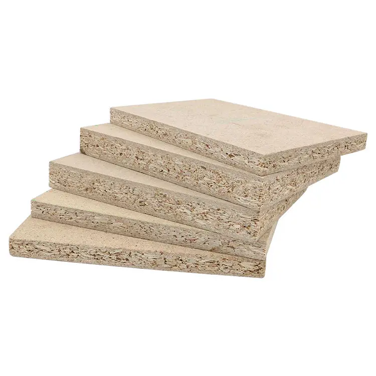 15mm Melamine Particle Board High Gloss Wood Fiber Material Particle Panel E0 E1 Fsc Certification For Interior Wardrobe