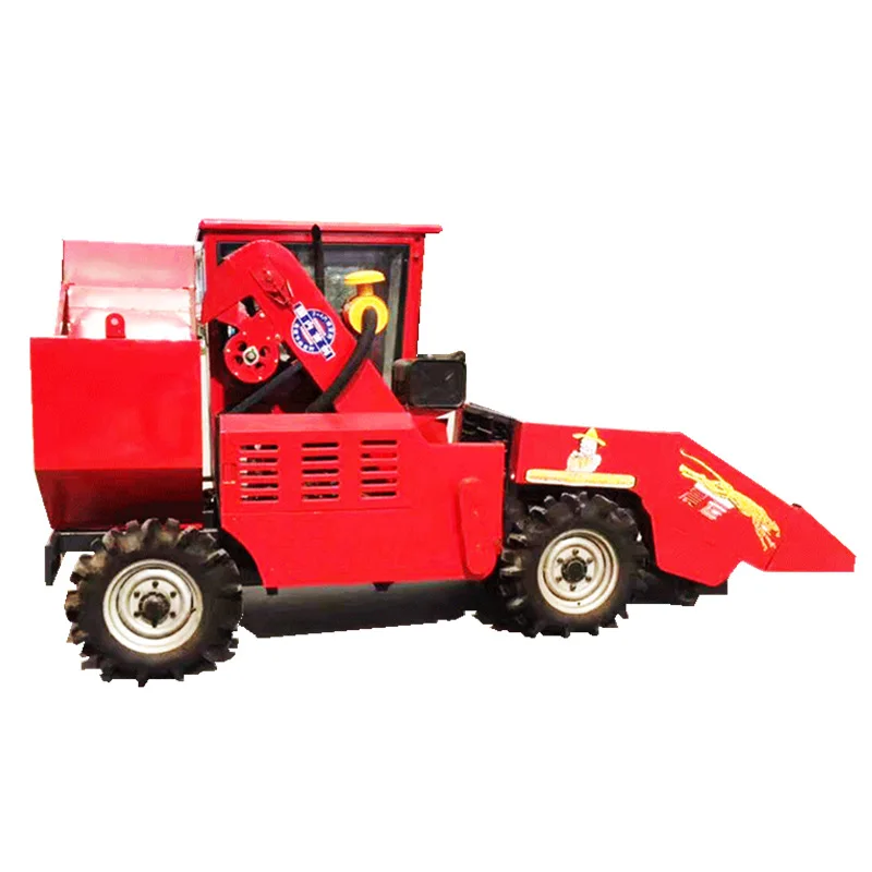 Agriculture small home use maize harvester /corn harvesting machine with tractor