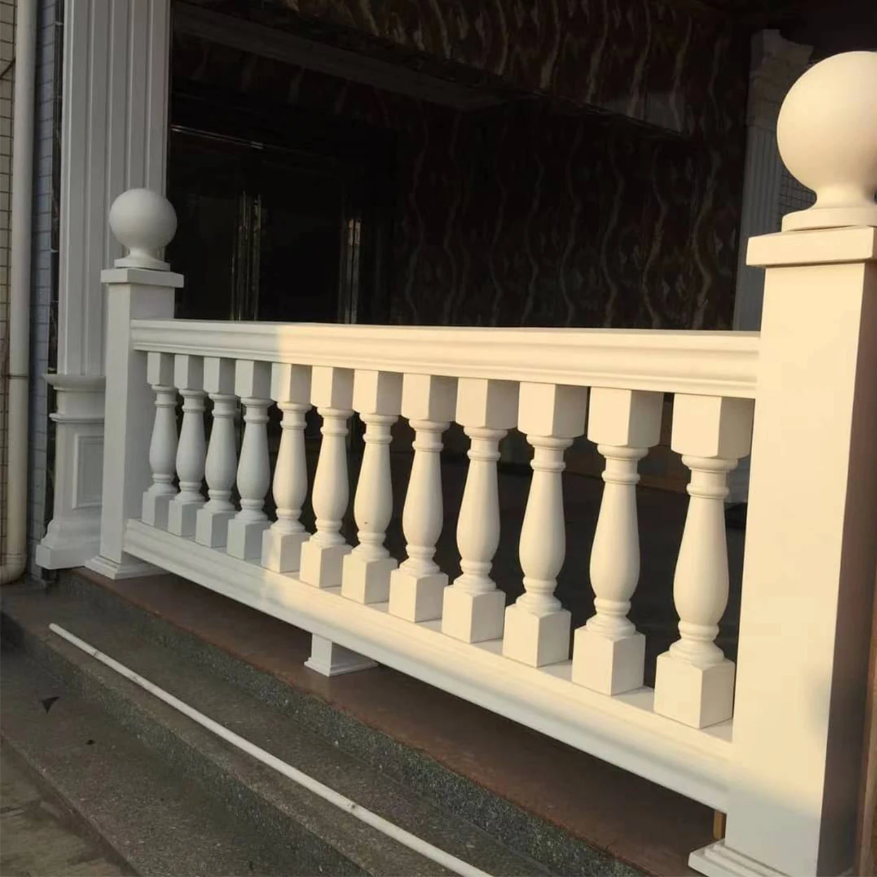 Factory high quality polyurethane baluster mold Inox balcony balustrade stair railing handrail balustrades handrails