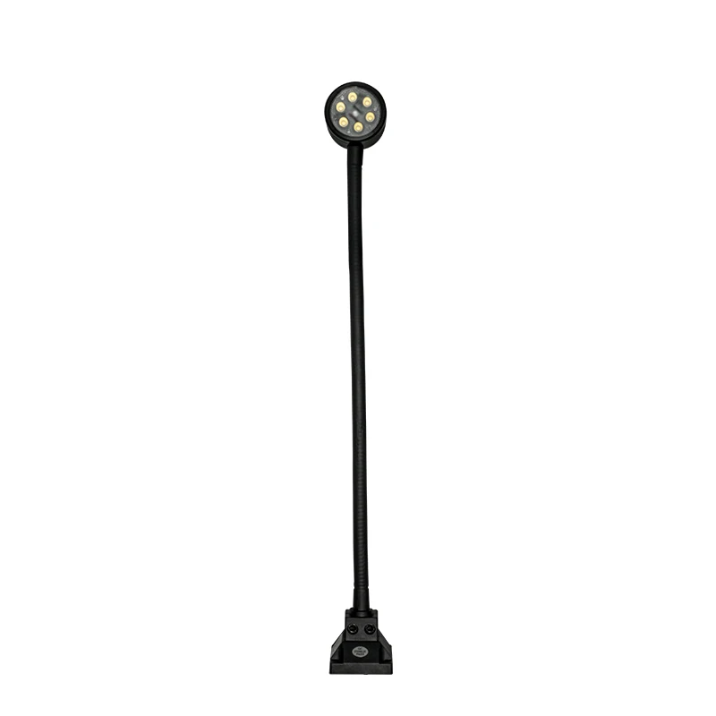 Magnetic base flexible-head LED cob work light 500mm 100-277V AC 3W gooseneck led magnetic work light for cnc machine