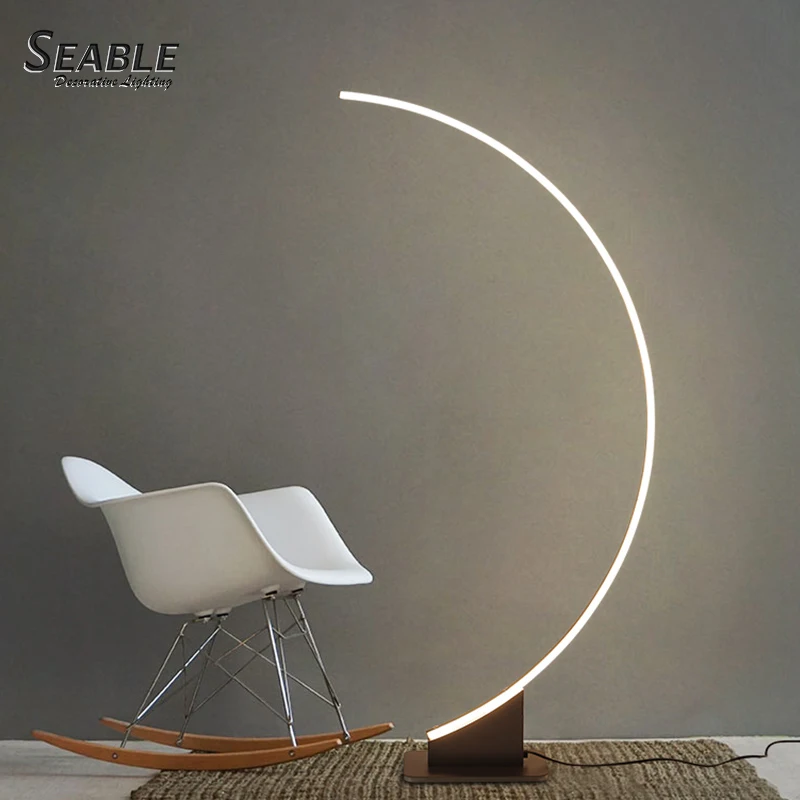 Hot Selling Hotel Reading Fishing Rod Fish Arc Long Arm Floor Lamp for Lounge