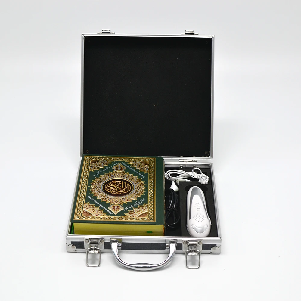 Смарт исламский мусульманский таймарид большой Al Коран книга цифровое чтение обучение разговору ручка с Bangla урду сомалийский