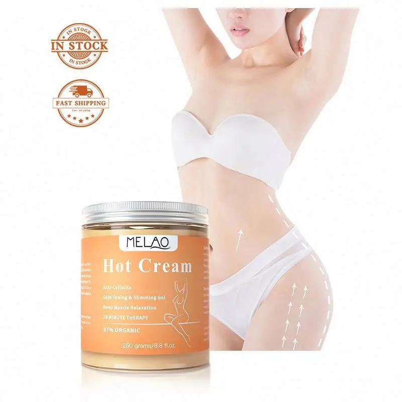 slimming cream Private label oem OEM melao 100% pure natural best sell organic hot fat burn gel slimming cream Private label