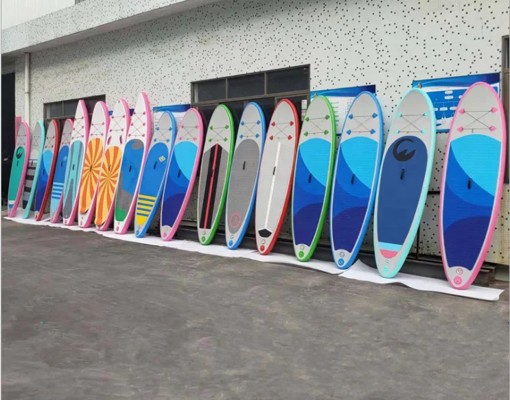 
Cheap for water sport surfing equipment inflatable board SUP 