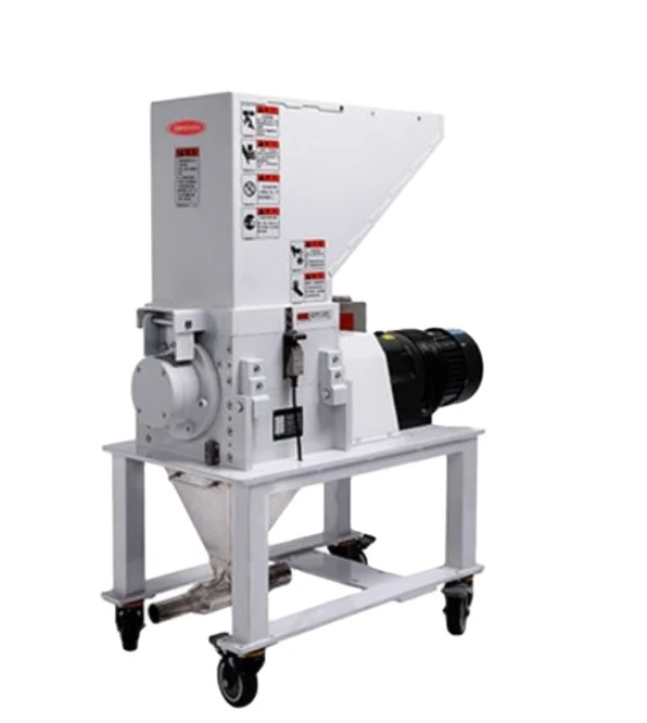 KLHS Injection molding machine side slow pulverizer Gnawing tooth crusher for waste plastic nozzle material