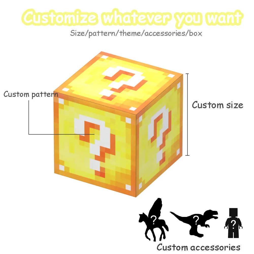 2.5CM Customize 97PCS Ice Snow World My Le Bricks Go World DIY 3D Puzzle Building Block Sets Custom Children Block