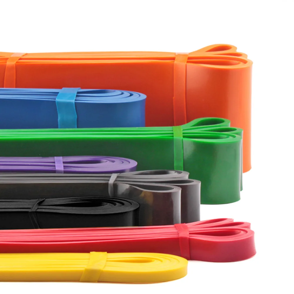 Best quality 100% latex resistance exercise bands pull up assist bands heavy resistance power bands for fitness