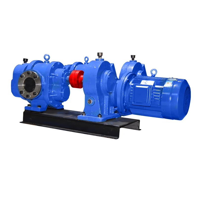 Large flow insulated roots oil pump can transport high viscosity materials and molasses