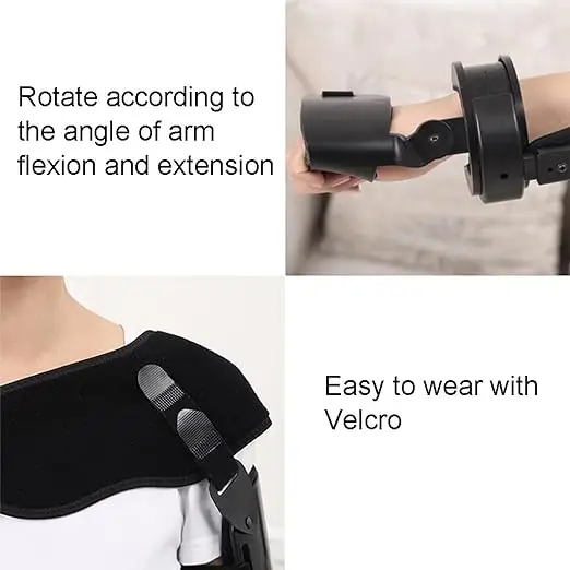 2-in-1 Portable Arm Robot Rehabilitation Training Equipment with Finger and CPM Leg Training for Hand Leg Function Recovery