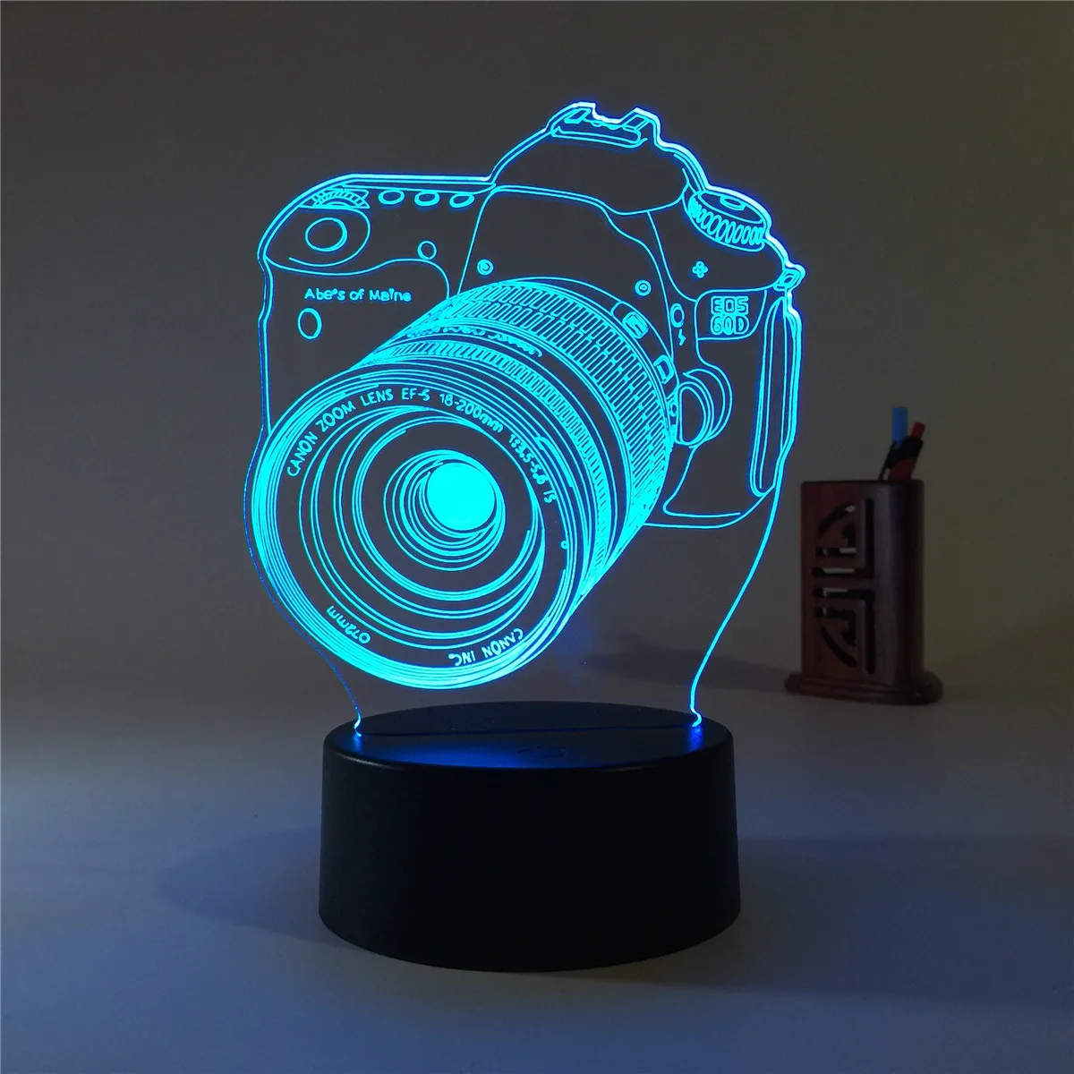 2025 Christmas gift led 3d night lights gift for children touch remote acrylic night lights room decoration acrylic 3d lamp