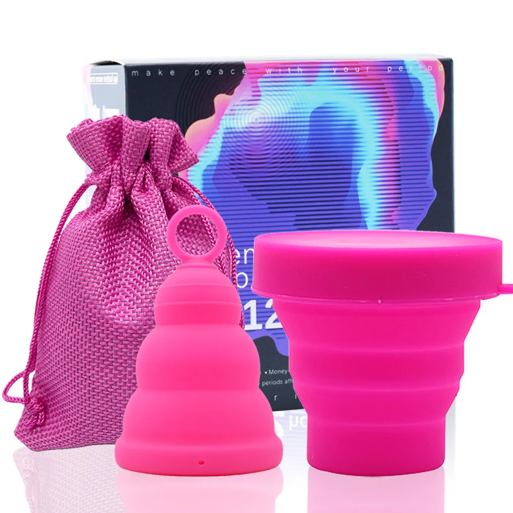Hot Sell Menstural Cup Reusable Period Cup Organic Medical Grade Silicome For Famale