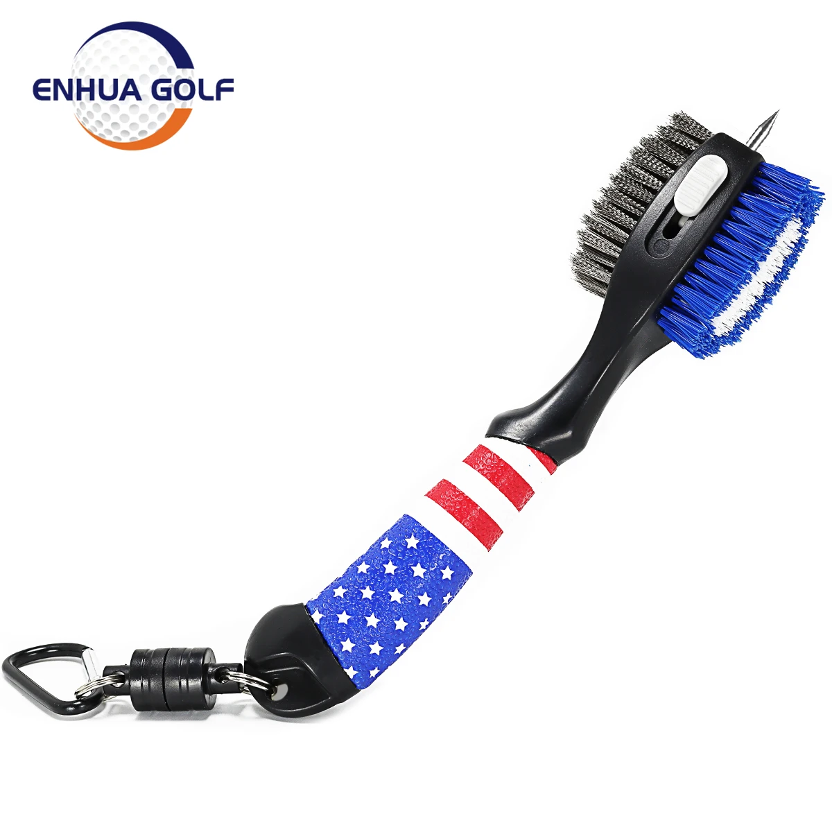 Golf Club Brush Cleaner With Retractable cleaning golf brush cleaner professional golf brush