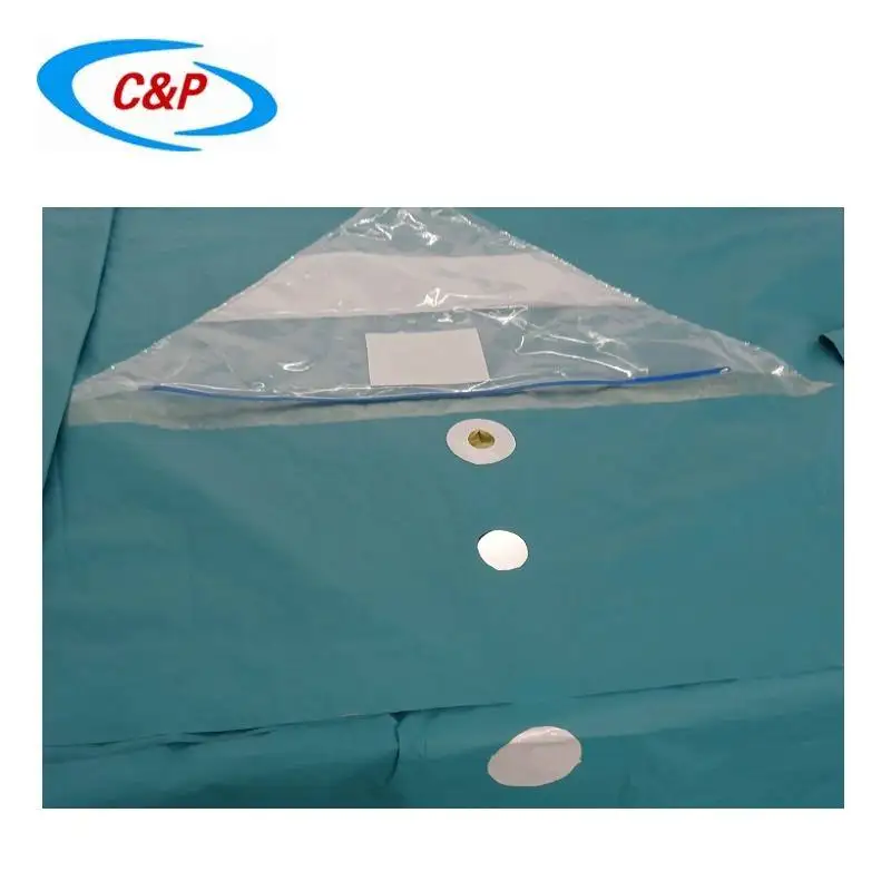 Medical Consumables Disposable Screen Urology Drape With Fluid Collection Pouch Manufacturer in China