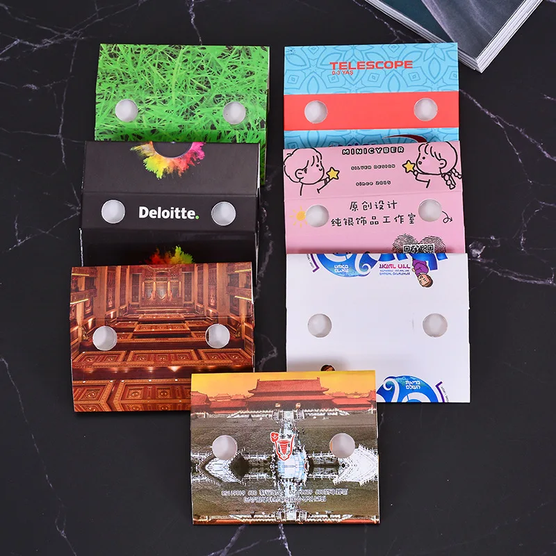 Best wholesale children educational customized toy origami fashion telescope kids binoculars