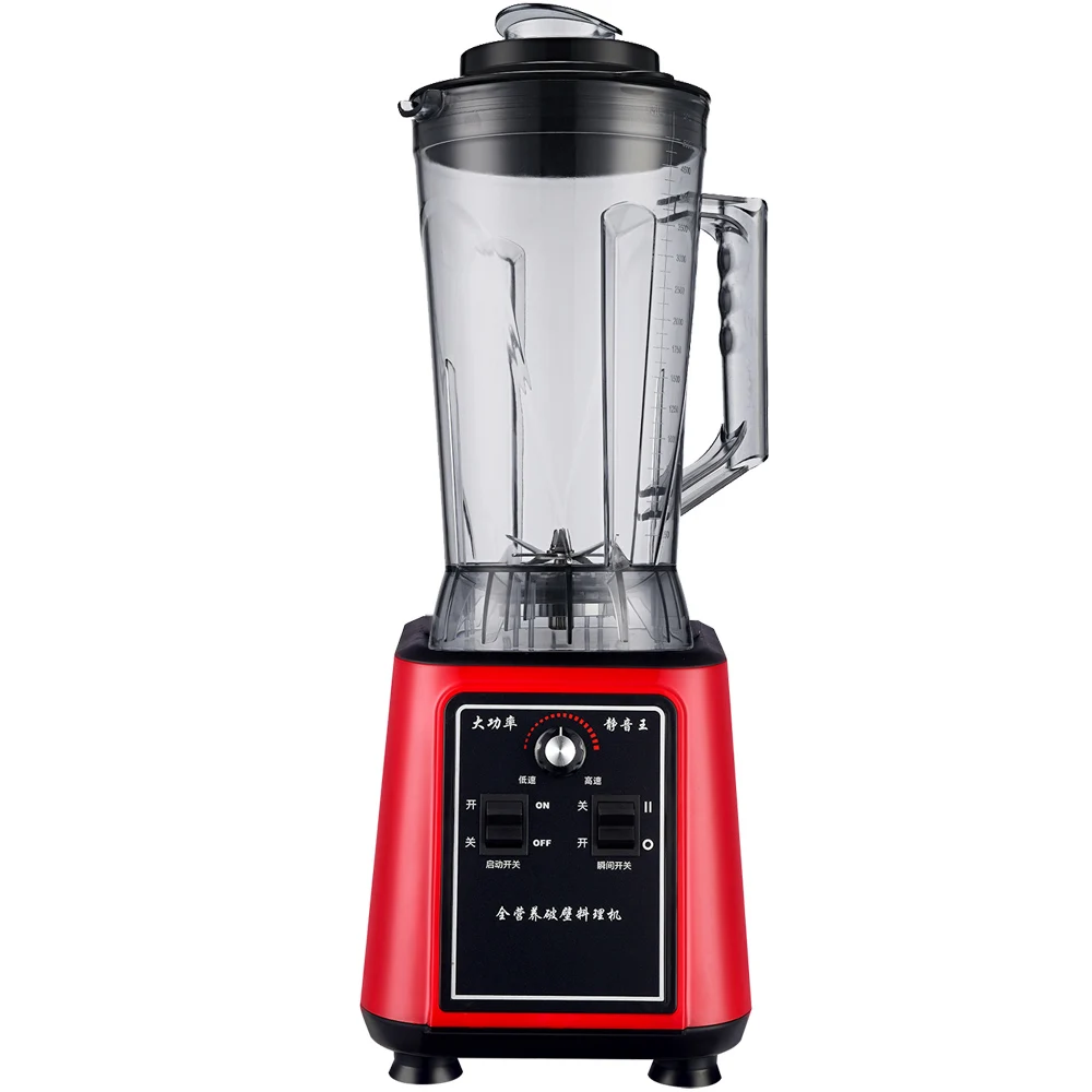 Juicer Heavy Duty Commercial  Hand Blender High Speed Ice Bar Blender Manual Food Processor  High Power Ice Breaker For Home 5L