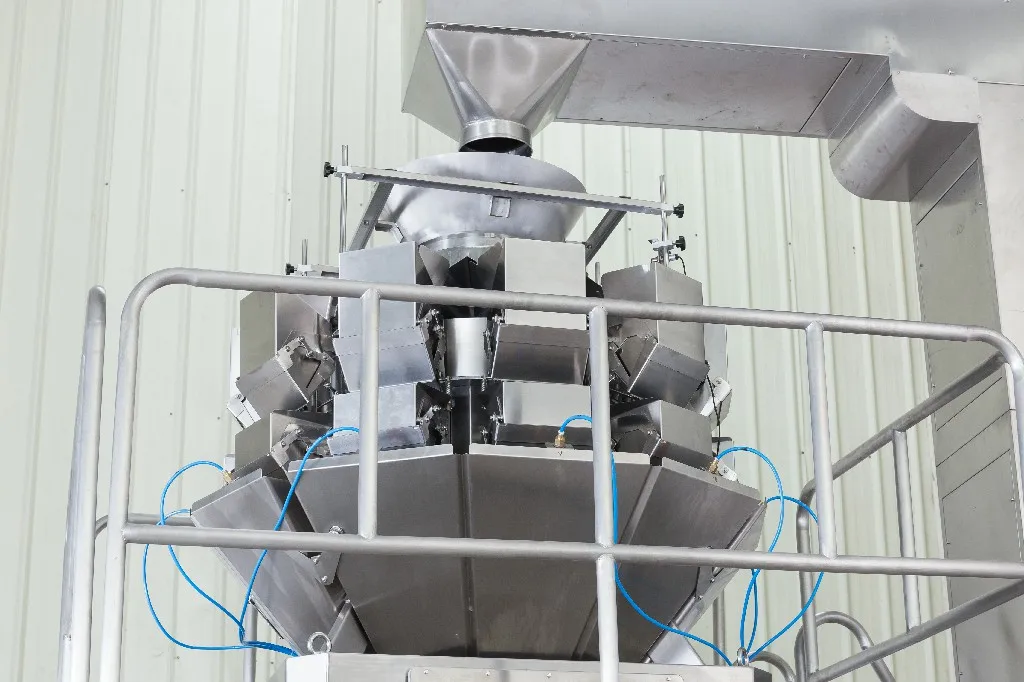 Automatic Multi Heads Weighing Mung Bean Sprouts Packing Machine