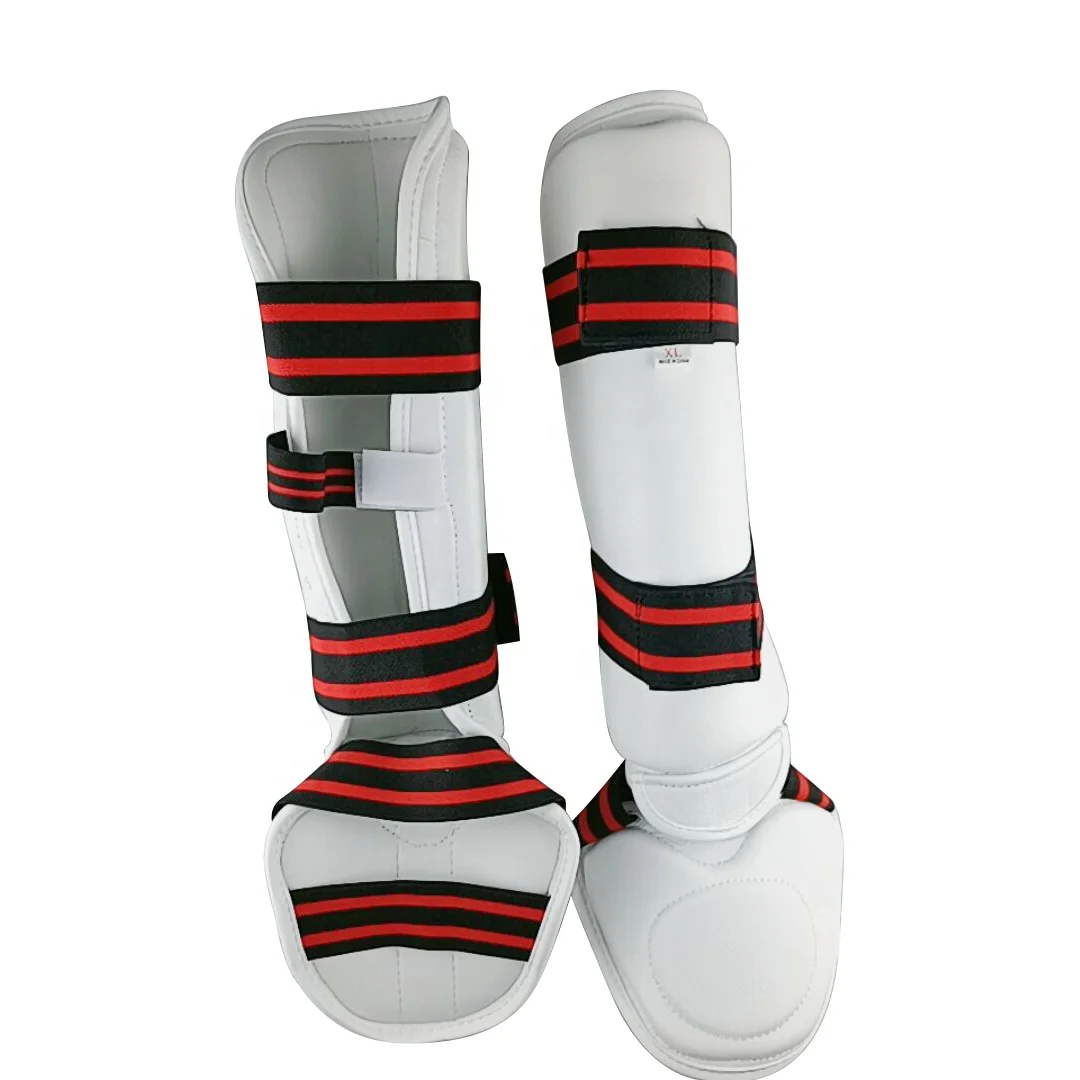 2022 новый стиль белый WTF тхэквондо TKD shin защита