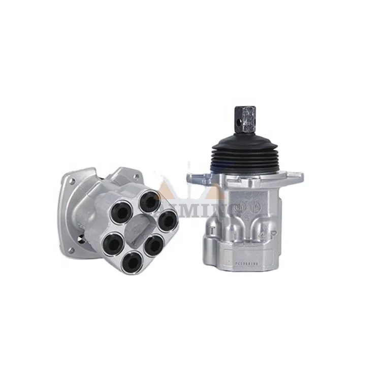 A8V55 Excavator Parts Hydraulic Excavator Joystick  Handle Controller 1 Button 3 Buttons For Excavators