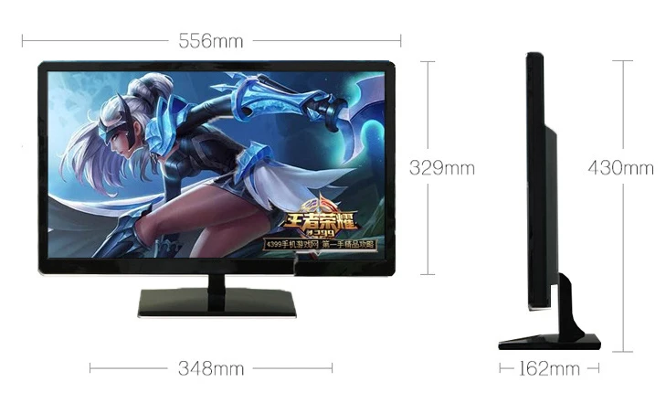 New Monitor Aluminum Stand LCD Office Use 27 inch fhd 4k 144hz 165hz Desktop Lcd Display Monitor 144hz 2K Monitor