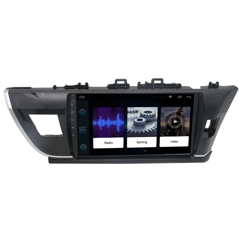 2G 32G 2Din Android10 Car Radio For Toyota Corolla Altis 2014-2016 Carplay Auto Radio Car Receiver GPS Navigation Blue tooth