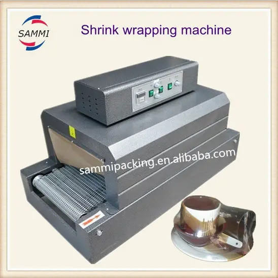Shrink packing machine/heat shrink packing machine for food, medicines, cosmetics