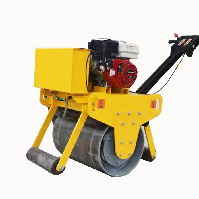 Cheap Road Roller Factory Supply Walk Behind Double Drum Single Drum Small Soil Compactor Vibratory Road Roller For Sale