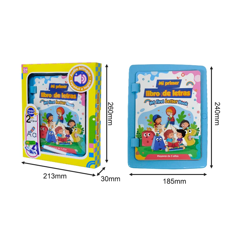 Kids Toddler Multi-Functional Led Writing Tablet Learning  Writing Board Educational Toys A Game For Learning To Write Letters