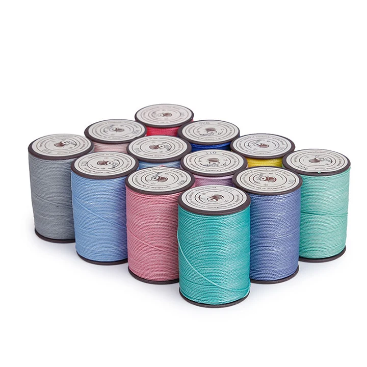 0,45 мм 160 м ручной работы круглый воск линии прочный кожаный восковая хлопковая нить