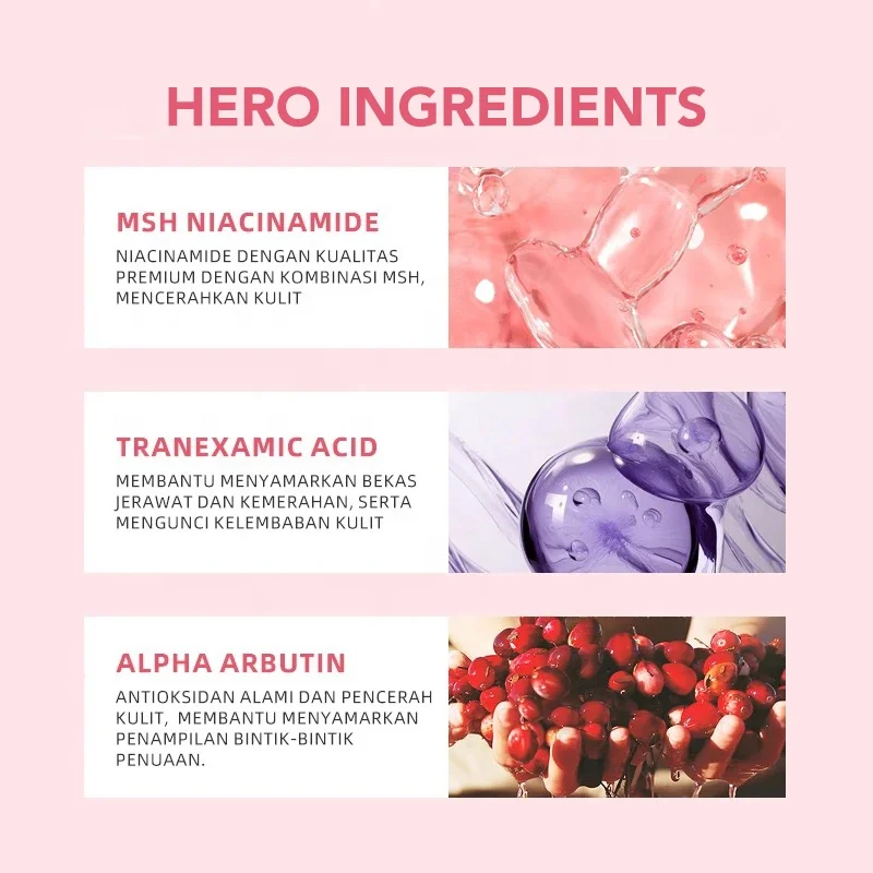 Niacinamide Face Cream Plastic Jars Face Cream For Glowing Skin No Side Effect Whitening Cream