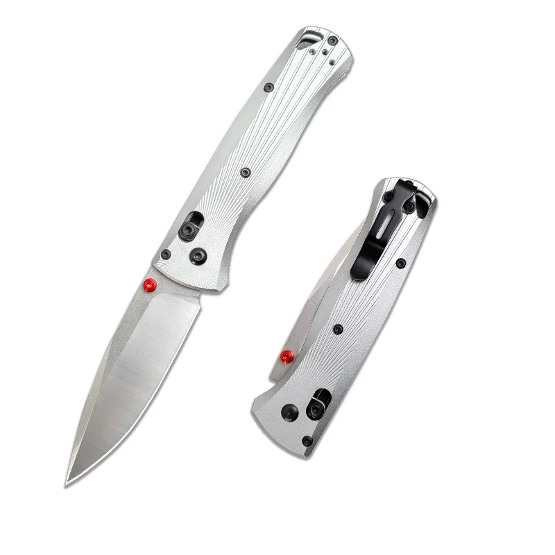 Outdoor Box Cutter Utility Knife Art Knife Single Blade Aluminum 3cm Width Metal 9Cr14Mov Steel Stainless Color Design Handle