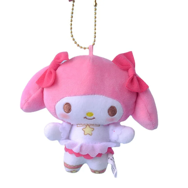 Magic Card Girl Sakura Joint Melody KT Little White Devil Plush Pendant Doll Cartoon Toy Accessories