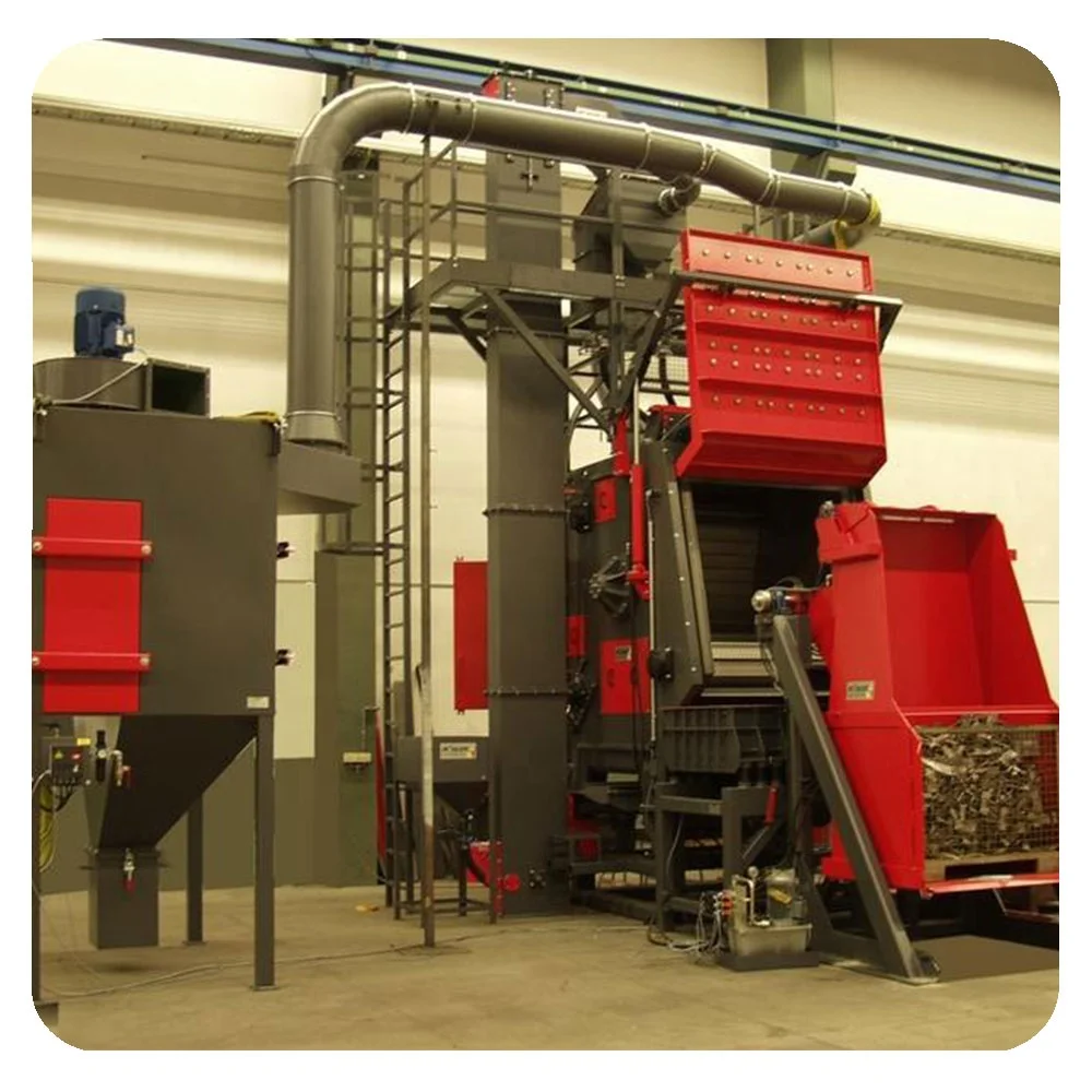 Q3210 small tumble shot blasting machine for rust removal