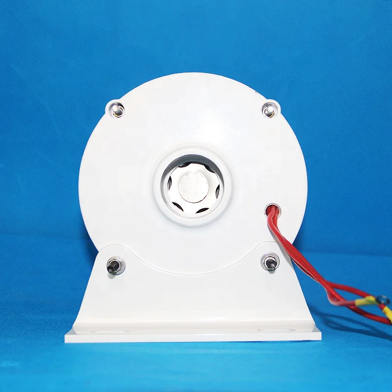 Hot sale Phase gearless permanent AC alternators wind water turbine 200W 12V 800rated speed wind water turbine generator small