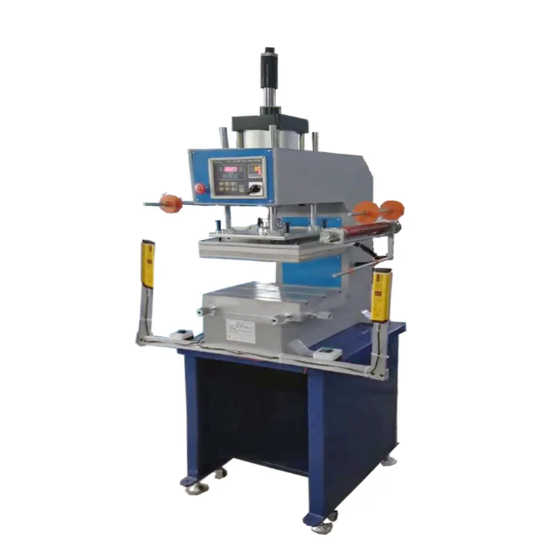 2021 Large area Flat Hot Foil Stamping Machine for Plastic Hot Stamping