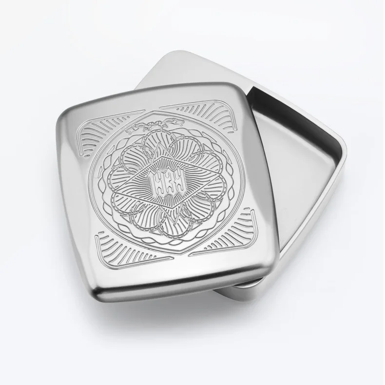 Gold Plated Metal Containers for Solid Perfume