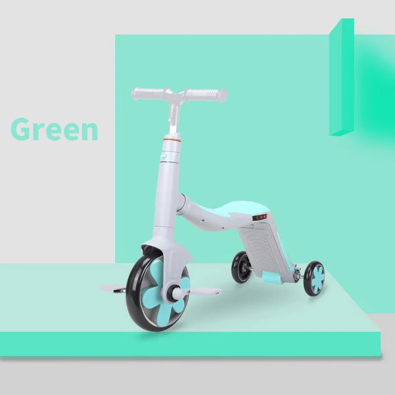 Педаль скутер, способный преодолевать броды для производства детский многофункциональный «три в одном» детский комплект из трех для развала-схождения (балансировки велосипедов