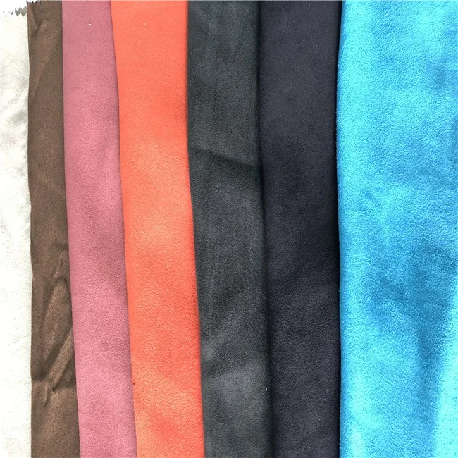 Eco-friendly T Shirt Rolls Sports Suede Clothing RPET Faux Suede Polyester Recycled Fabric