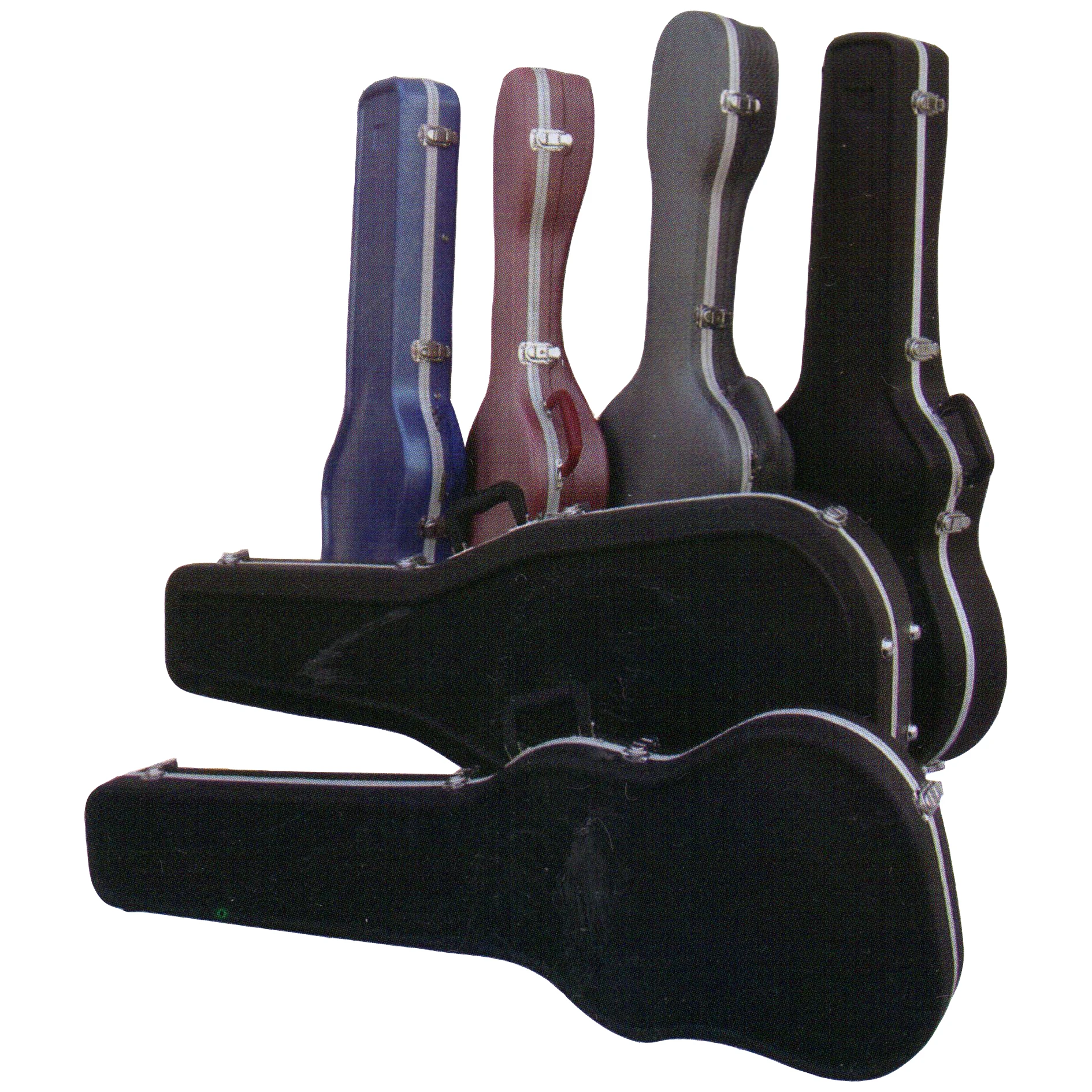 
 Фабричное производство, высокое качество, жесткий деревянный корпус для гитары  