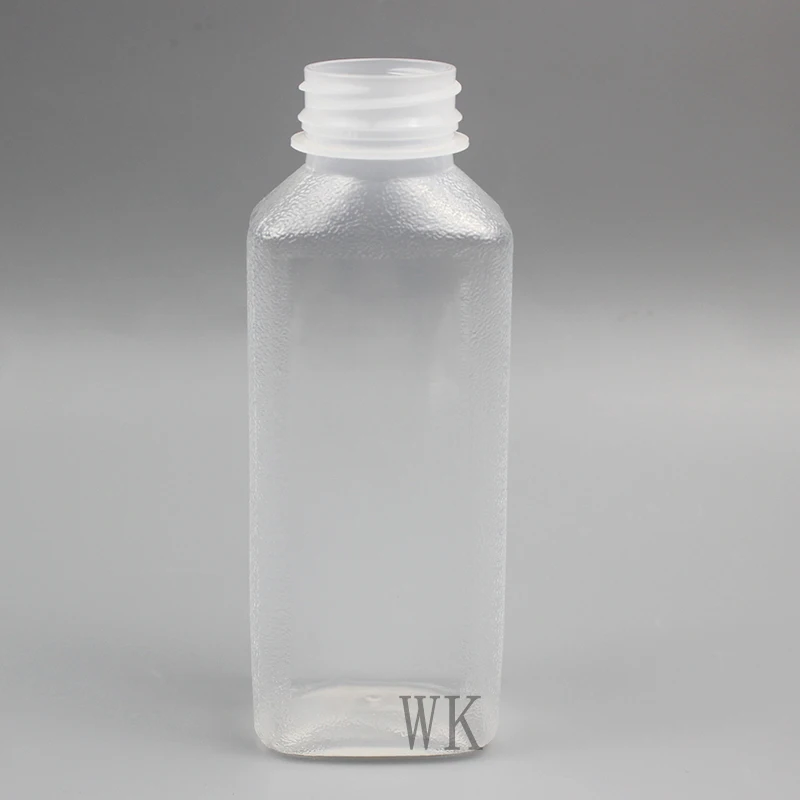 Manufacturer Food Storage PP Bottles Plastic Clear Hot Fill Bottle Sauce Honey Milk Kitchen Durable Food Container With Caps