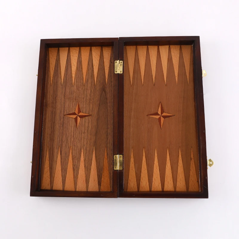 Набор деревянных шахматных нард ручной работы