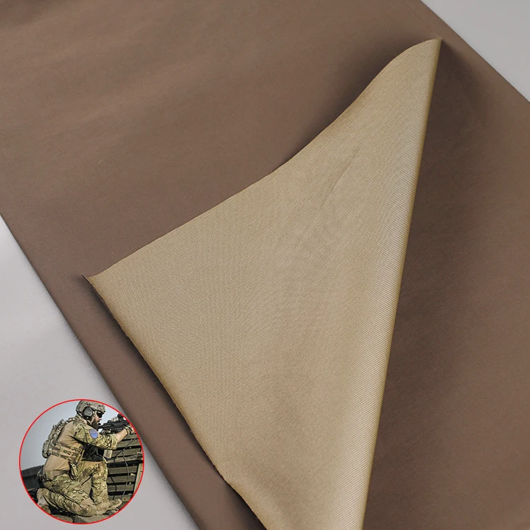 Stretch jacket waterproof downproof 3-layer laminated polyester breathable fabric