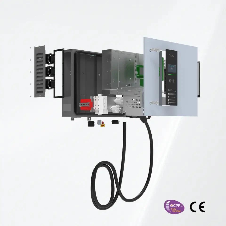 Wholesale 30 Kw ev chargersetec fast dc ev charger EV Charging Station With 4.3-inch touch screen wall box charging station
